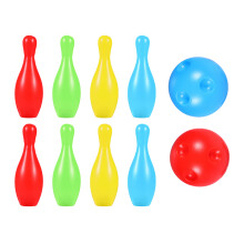 One Set Indoor Kids Bowling Game For Family Play
