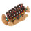 1Pc Nut Shell Bracelet With African Drum Bell (Assorted Colors) 6