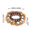 1Pc Nut Shell Bracelet With African Drum Bell (Assorted Colors) 9