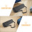 Lumbar Roll Pillow Breathable 3D Back Support For Chair Car Seat 8