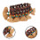 1Pc Nut Shell Bracelet With African Drum Bell (Assorted Colors) 3