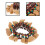 1Pc Nut Shell Bracelet With African Drum Bell (Assorted Colors) 4