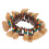 1Pc Nut Shell Bracelet With African Drum Bell (Assorted Colors) 5