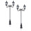 2Pcs Diy Sand Table Yard Lights Street Light Models 1:87 8