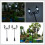 2Pcs Diy Sand Table Yard Lights Street Light Models 1:87 11