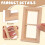 Simulation Window Frame Decorative Window Blank Playing House Ornament 7