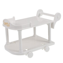 4Pcs Miniature Dollhouse Kitchen Cart 1:12 Mini Furniture Ornaments