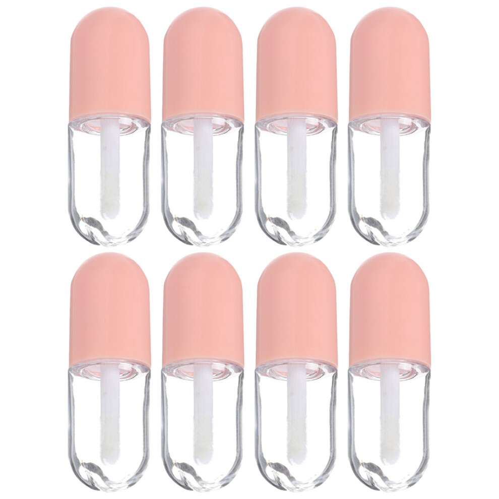 Vaguelly 8Pcs Diy Lip Glaze Empty Tubes For Women Travel Lip Gloss