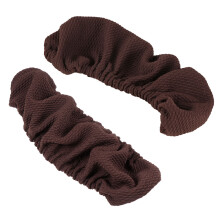 2Pcs Thickened Computer Chair Armrest Cover With Elastic Band
