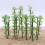 100Pcs 1:75 4 Scales Plastic Bamboo Trees For Model Train Landscape 4