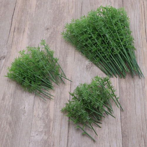 100Pcs 1:75 4 Scales Plastic Bamboo Trees For Model Train Landscape 2