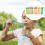 20Pcs Empty Bubble Bottle Set With Bubble Wand Random Color 5