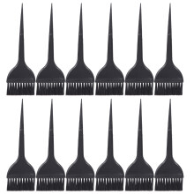 12Pcs Long Handle Hair Dye Brush For Coloring And Tinting