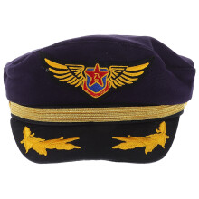 Captain Hat Cotton Kids Sailor Costume Party Hat For Travel Cosplay