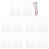 10 Sets Plastic Photocard Holder With Chain 4
