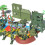 37Pcs Kids Military Sand Table Model Toy Soldier Set Mixed Pattern 6