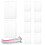 10 Sets Plastic Photocard Holder With Chain 5
