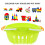 2 Pcs Simulation Storage Basket Toy Pretend Play Educational Set 7