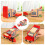 Ensemble De Jouets Train À Bois Blocs Éducatifs Pour Enfants 9