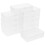 10Pcs Clear Playing Card Storage Case Holders Container 8