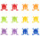24Pcs Bouncing Finger Pressing Jumping Educational Toy Random Color 2