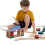 Wood Railway Bridge For Train Tracks Wooden Accessory 6