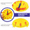 6Pcs Primary School Clock Aid For Time Learning 10Cm 10