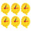 6Pcs Primary School Clock Aid For Time Learning 10Cm 4