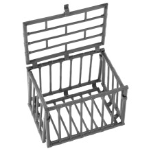 Small Cage Hamster Toy Pretend Play Farmhouse Decor