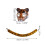 One Set Halloween Tiger Costume With Realistic Mask And Tail 2