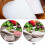 200Pcs Non-Stick Burger Patty Papers For Baking Freezing 8