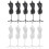 10Pcs Mini Doll Mannequin Rack For Clothes Display 1