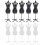 10Pcs Mini Doll Mannequin Rack For Clothes Display 3