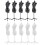 10Pcs Mini Doll Mannequin Rack For Clothes Display 9