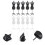 10Pcs Mini Doll Mannequin Rack For Clothes Display 4