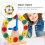 1Pc Wooden Number Clock Toy Educational Teaching Tool 11