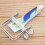 Hair Dye Squeezer Toothpaste Extruder Aluminum Alloy Tool Silver 2