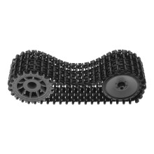 Diy Robot Crawler Tank Tracks With Gear Kit And Remote Control