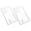 2 Unidades Pizarras Secas Impermeables Reutilizables Para Eventos 1