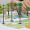 Miniature Plastic Telegraph Poles Set For Diy Decoration 7