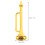1 Set Mini Plastic Musical Instrument Model 3