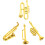 1 Set Mini Plastic Musical Instrument Model 10