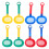 8Pcs Plastic Beach Sand Sifter With Long Handle For Kids 4