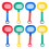 8Pcs Plastic Beach Sand Sifter With Long Handle For Kids 11