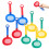 8Pcs Plastic Beach Sand Sifter With Long Handle For Kids 7