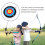 1Pc Archery Garden ABS Plastic Kids Arrow Target Hanging Game 11