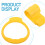 5Pcs Baby Pull Up Rings For Walking Practice And Playpen Support 8