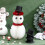 4Pcs Mini Cylinder Hats Small Top Hat Decorative Snowman Doll Cap 5