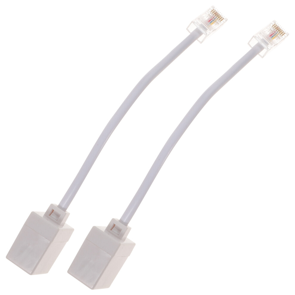 Rj11 To Rj45 Adapter For Phone And Ethernet Connection 3551936936231