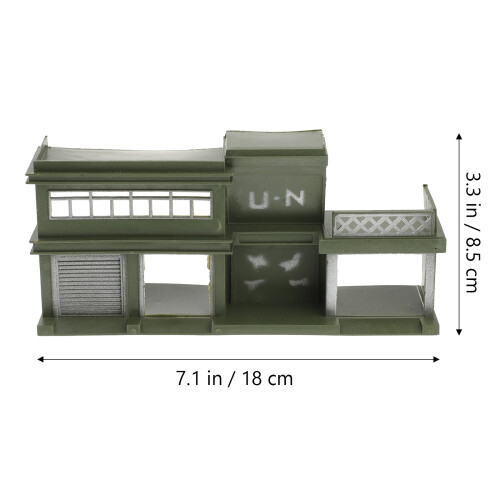 56Pcs Military Plastic Soldier Model Toy Figures Accessories Kit 2